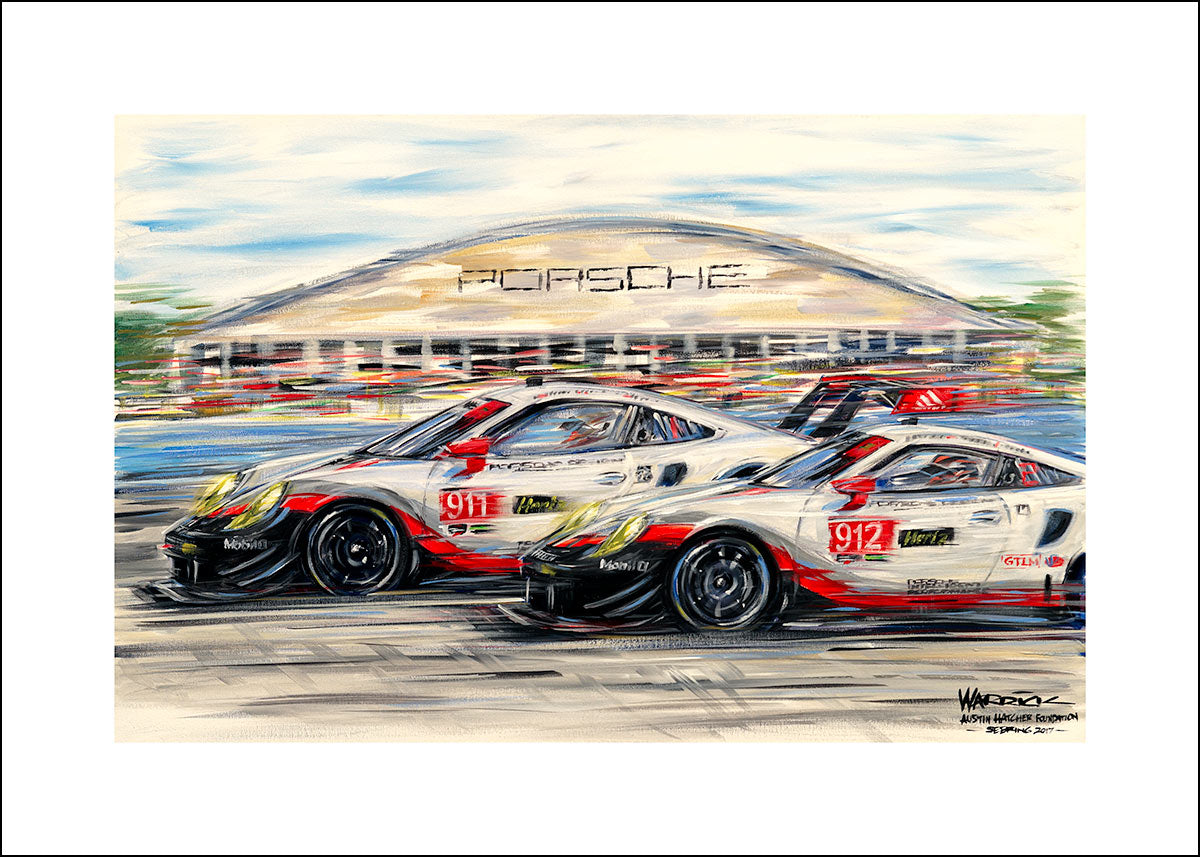 12 Hours of Sebring Porsche 2017 LE